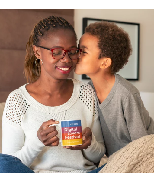 Caneca Digital Lovers Festival Vintage -  NTTDATA Company Store