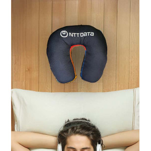 Almofada de Viagem preta - NTTDATA Company Store