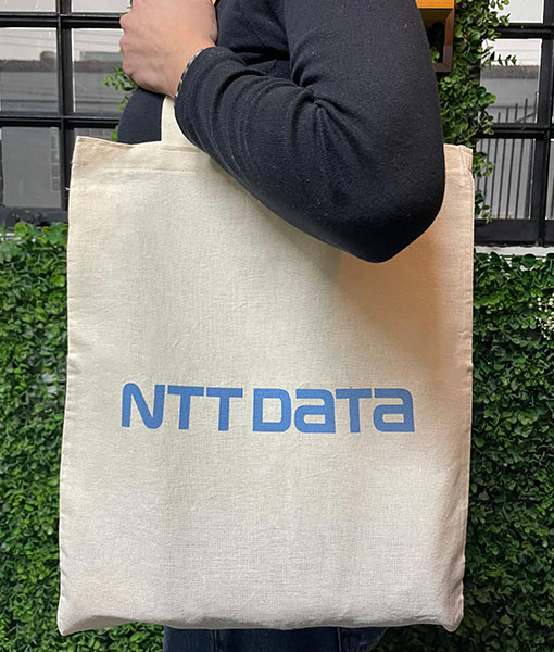 Sacola algodão Vintage - NTTDATA Company Store