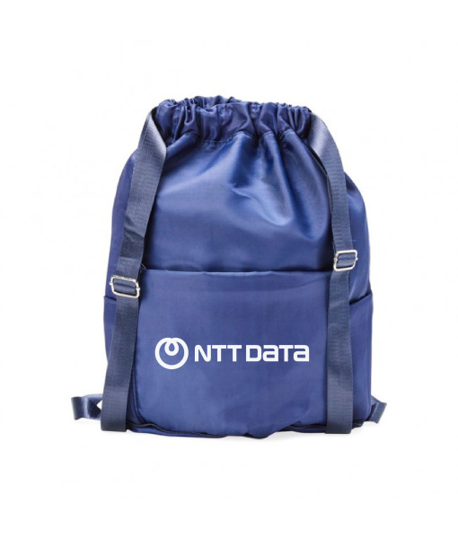 Mochila saco Azul- NTTDATA Company Store