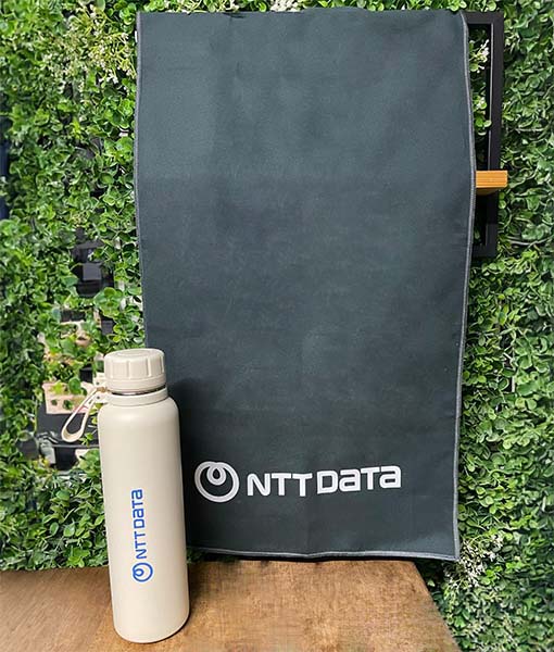 Toalha Preta Para Esporte -  NTTDATA Company Store