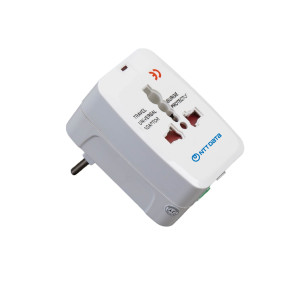 Adaptador Universal Branco - NTTDATA Company Store
