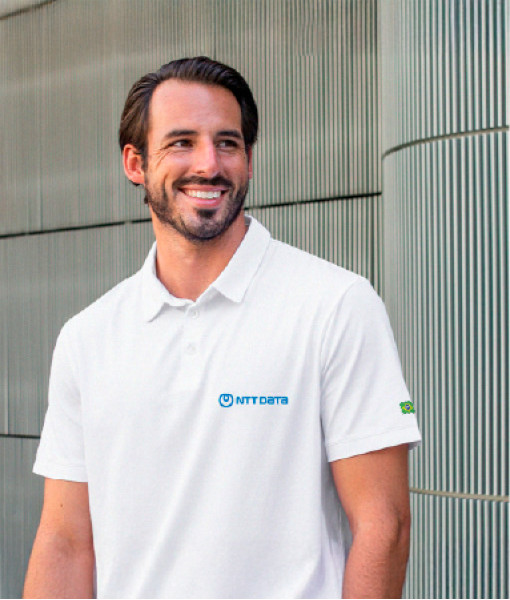 Polo Branca -  NTTDATA Company Store